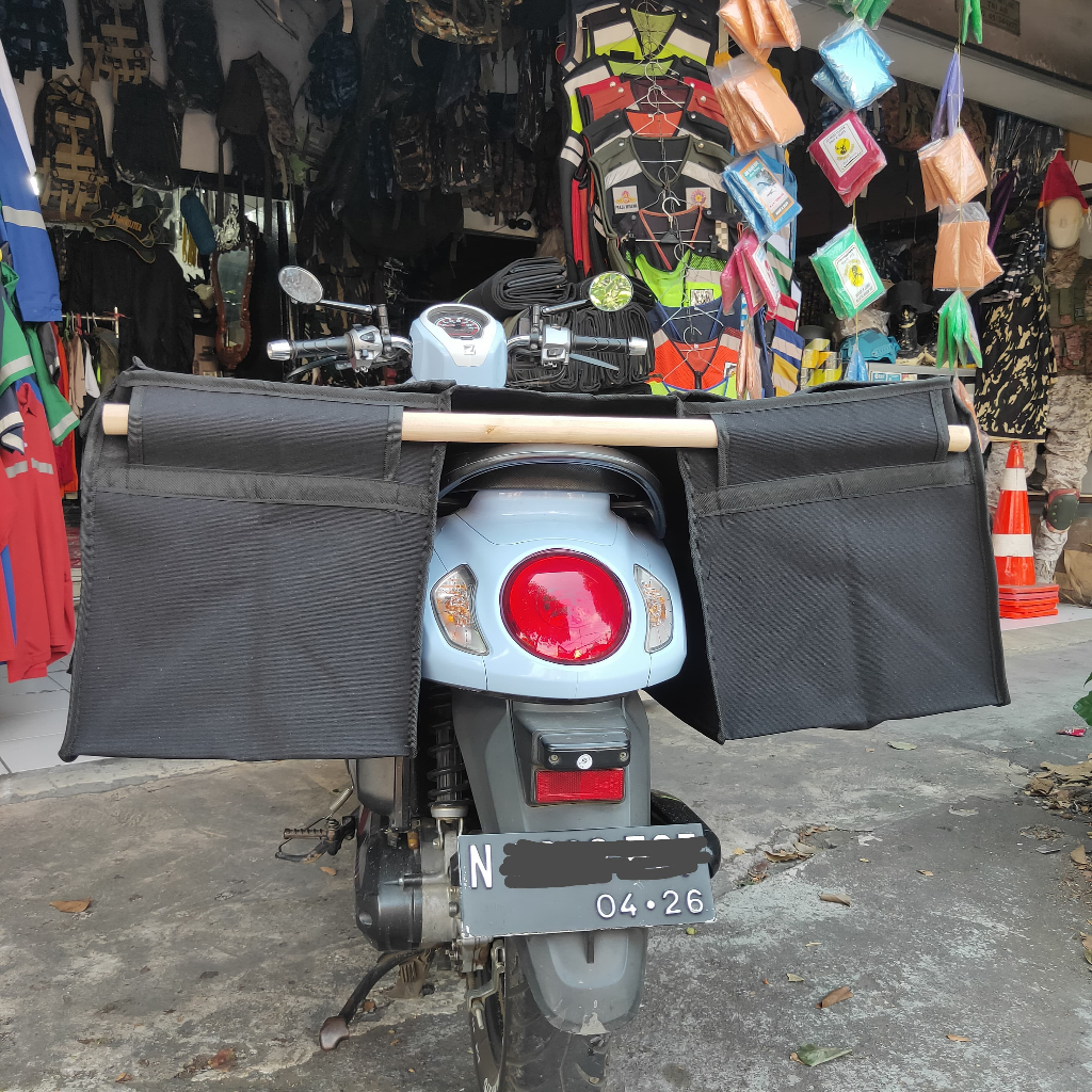 Tas Pos Obrok Terpal Tas Pos Kurir Obrok Motor Terpal Kuat Jumbo