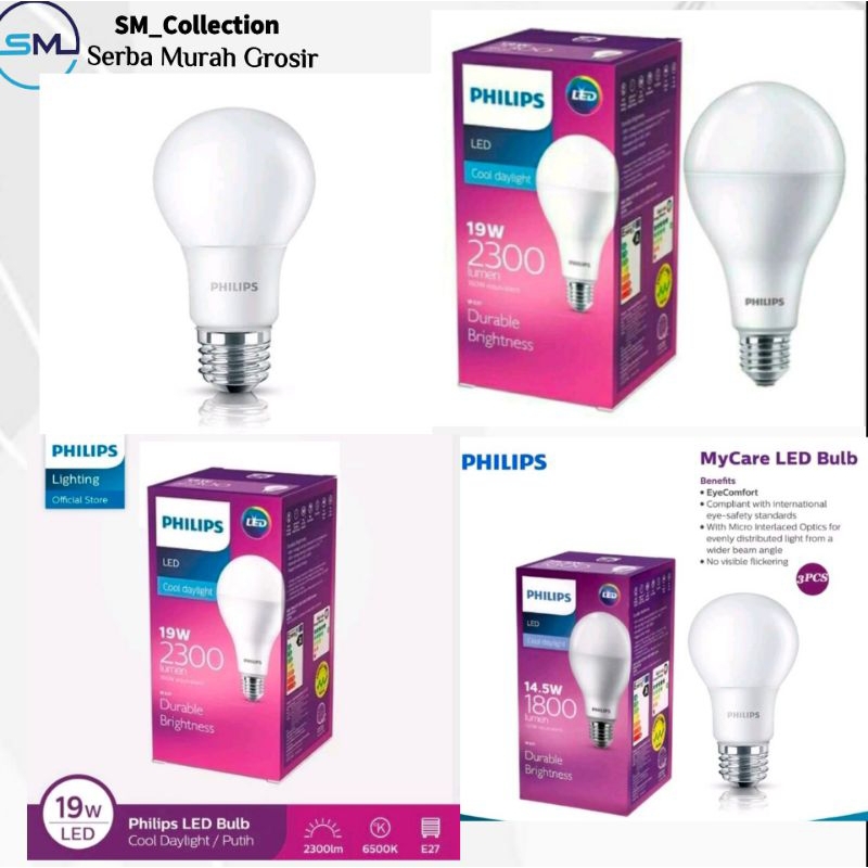 Lampu Hemat Energi/Lampu Led/Lampu Ruangan/Bola lampu/Lampu Philips Led
