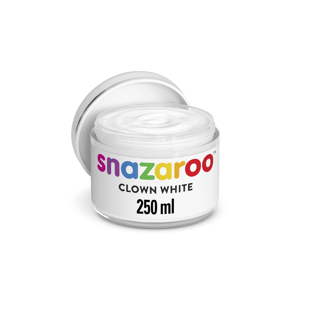 

Snazaroo Clown White Face & Body Paint Cat Muka Putih Aman untuk Anak