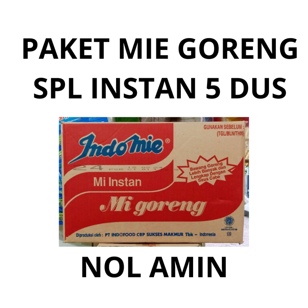 

PAKET 5 DUS MIE GORENG SEDAP INDOMIE INSTAN