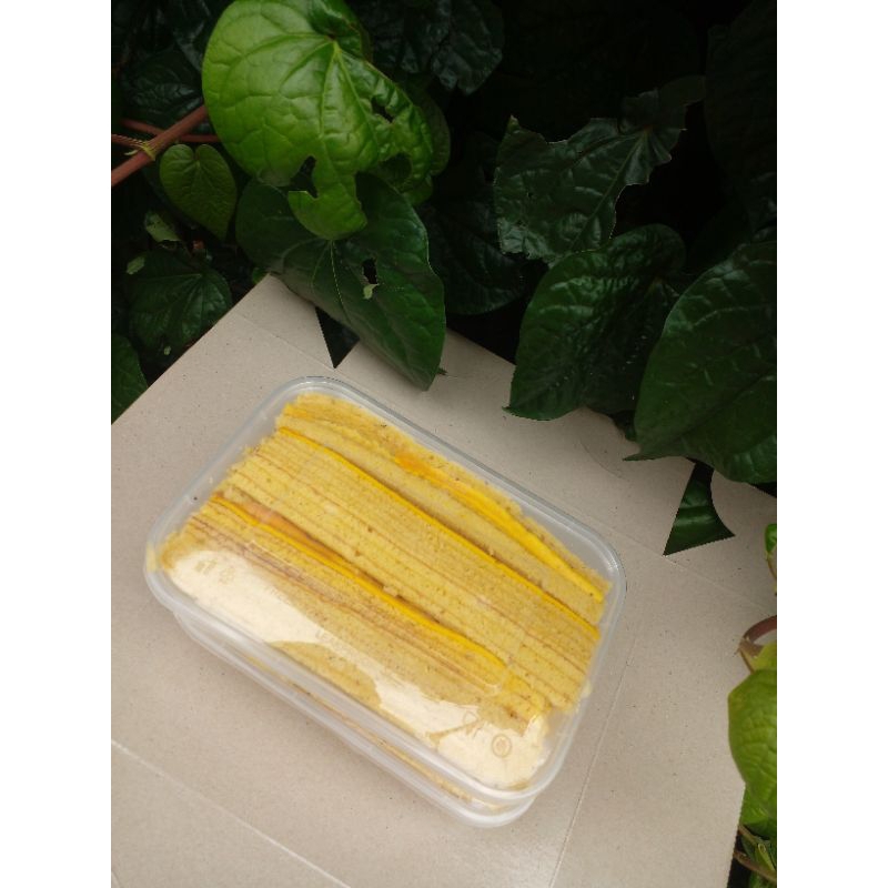 

Pinggiran Kue Lapis Legit 800gram, 2 Mika