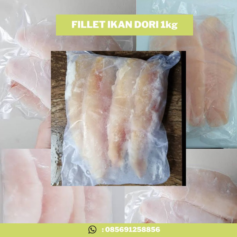 

Filet ikan dori frozen 1kg