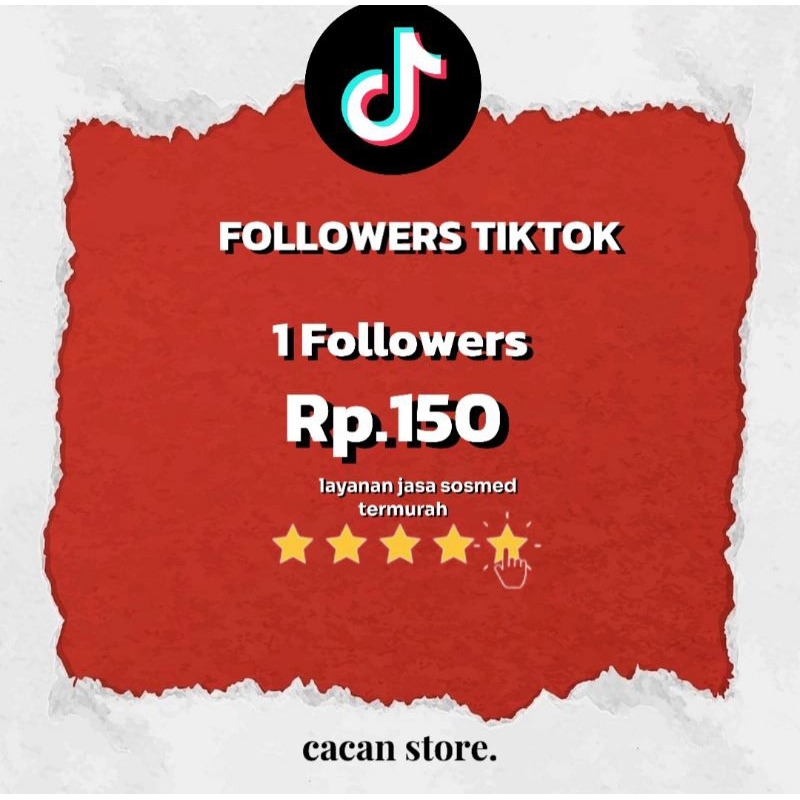 Followers Tiktok Termurah | jasa followers sosial media