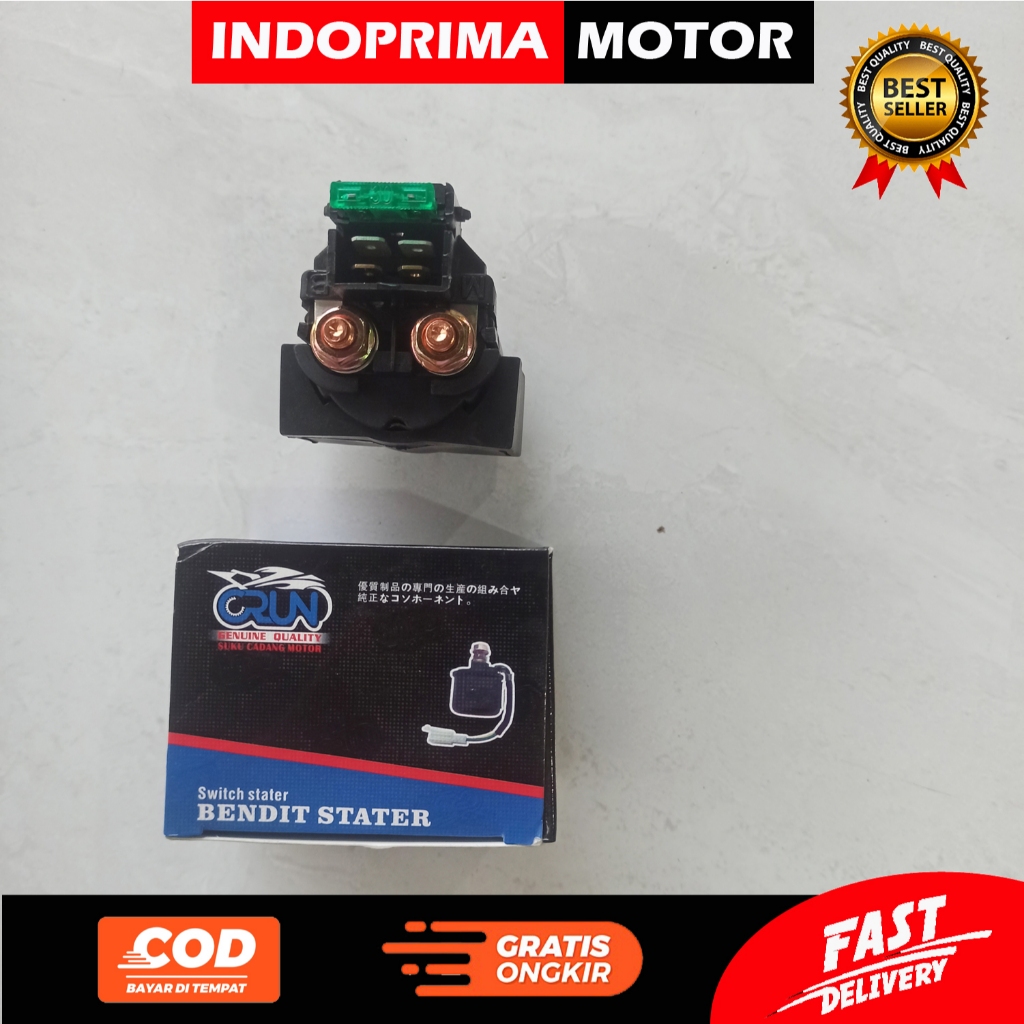 CRUN BENDIK STATER NINJA 250 KARBU. OTOMATIS STARTER KAWASAKI NINJA 250