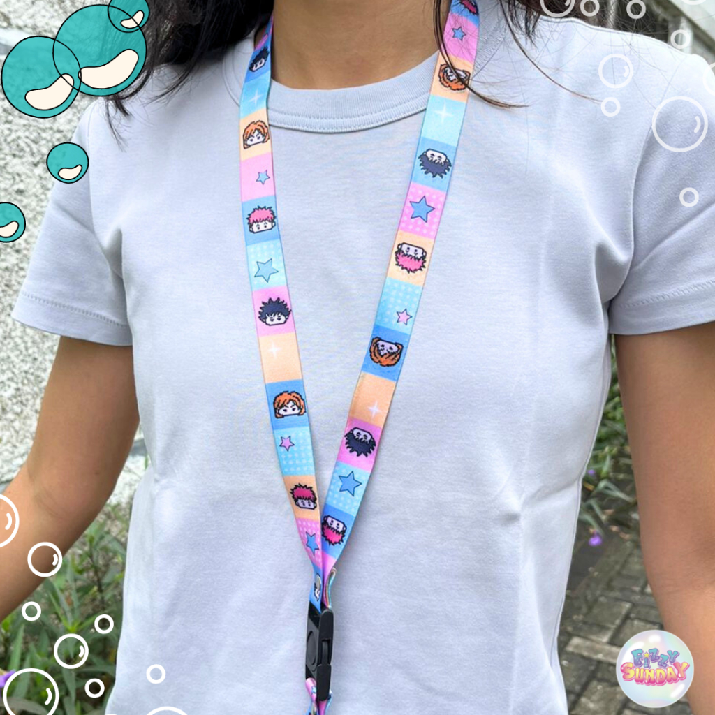 

LANYARD CHIBI LUCU / KAWAII / JUJUTSU KAISEN / KALUNG ID CARD DEFECT SALE