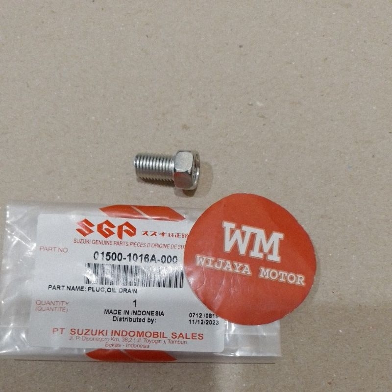 BAUT OLI BAWAH TAP OLI SHOGUN 110, SMASH NEW, AXELO, SHOGUN 125 SP FL RR NR GENUIN SUZUKI