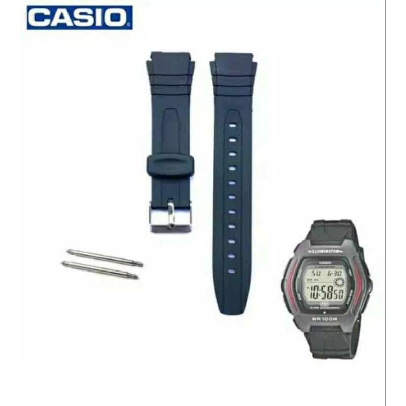 STRAP JAM CASIO HD-600 TALI RUBBER CASIO HD600