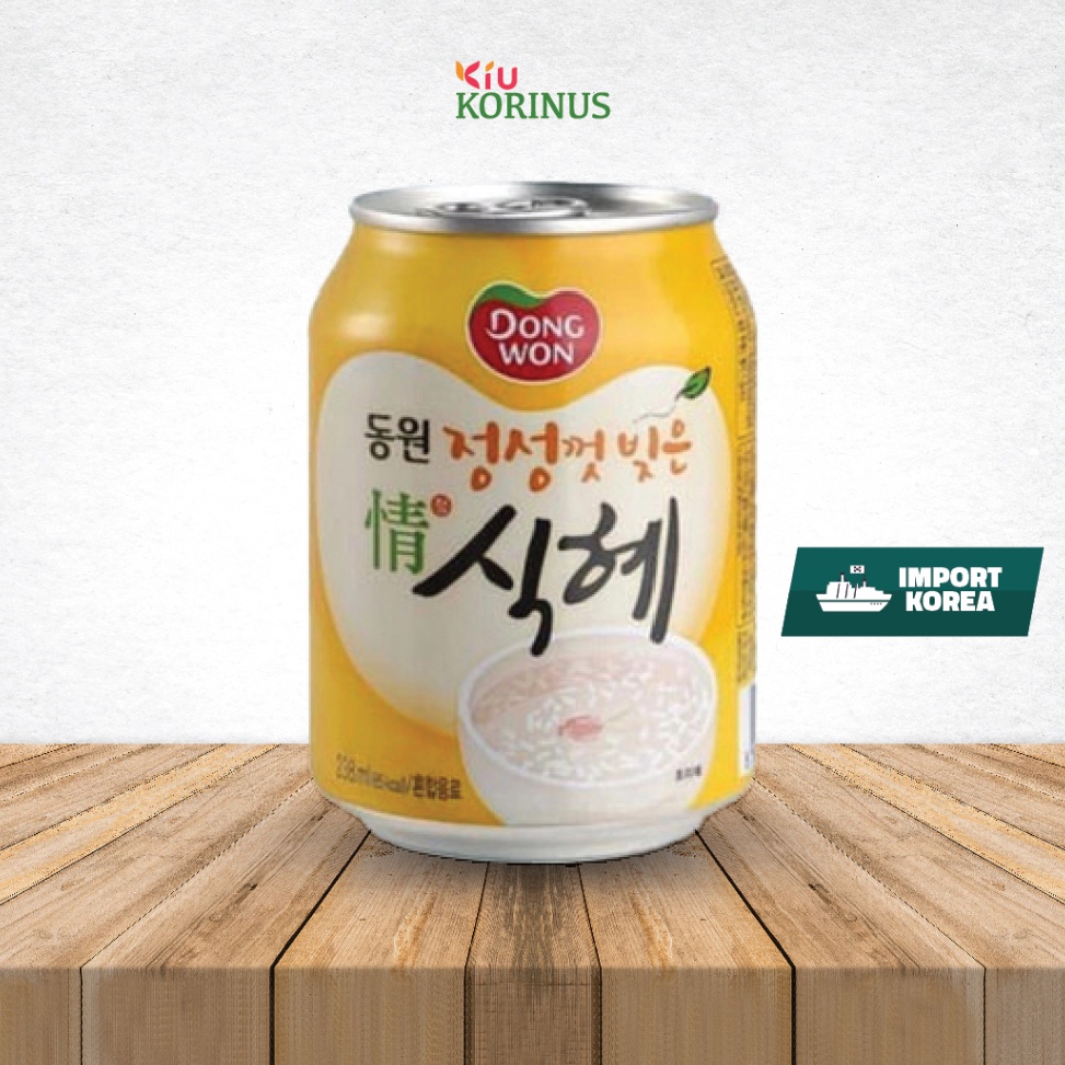 

m Terbaru K Dongwon Fermented Rice NectarMinuman Rasa Malt dan Beras 238ml D67