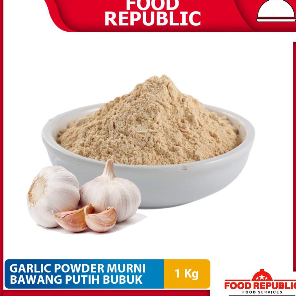 

btBuruan Beli Garlic Powder Bawang Putih Bubuk 1 KG Murni Halal Import Kualitas G99
