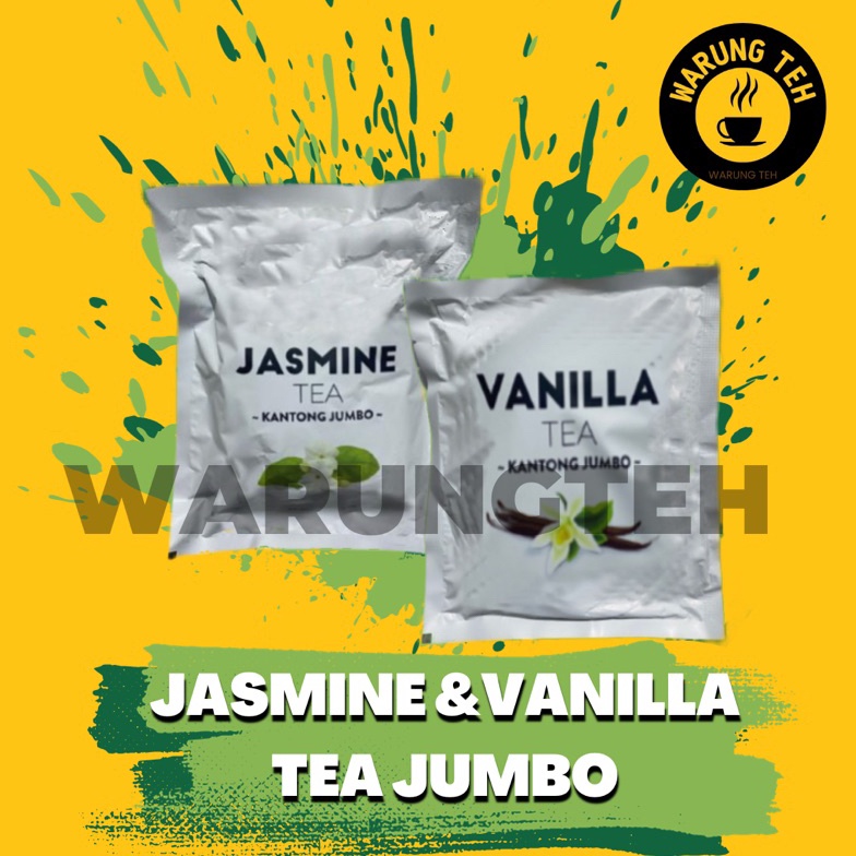 

Stock Banyak Warung Teh JASMINE dan VANILLA celup Jumbo 1 gr 1 bos isi 1 pcs Y82