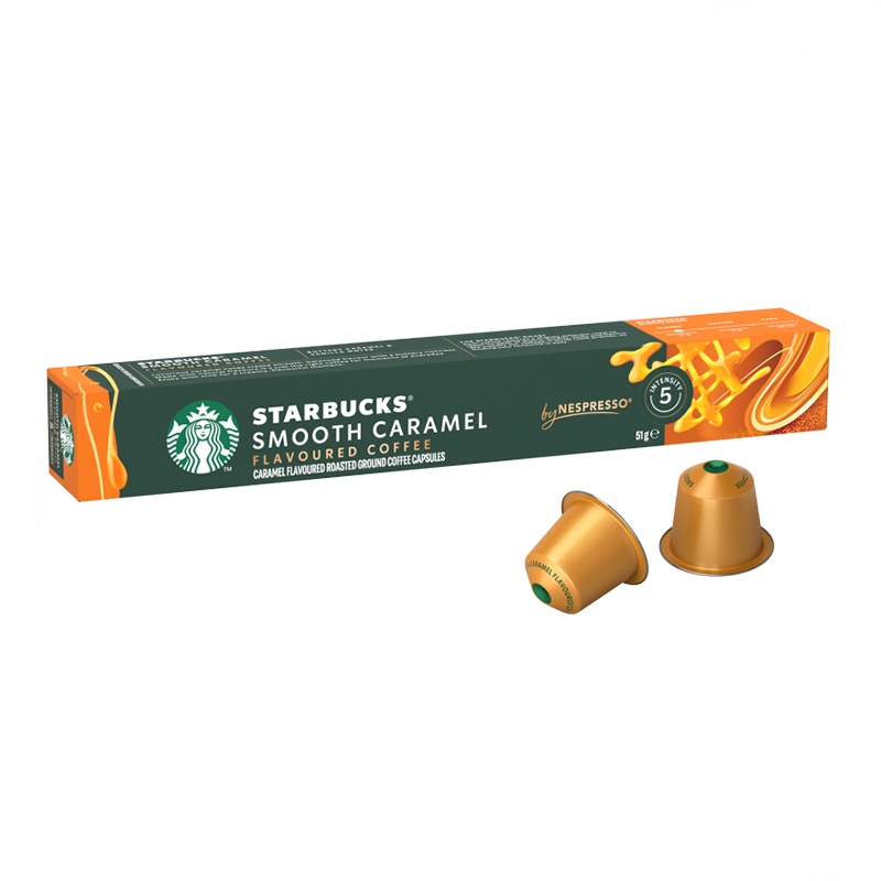 

Starbucks Nespresso Smooth Caramel Coffee Capsule / Kapsul Kopi