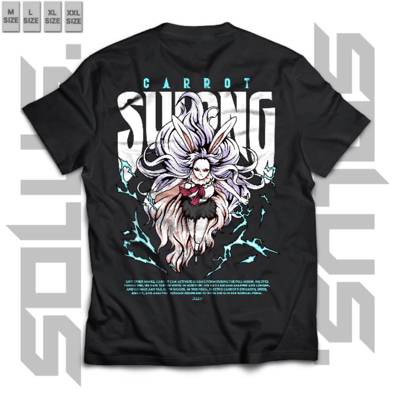 T-shirt Carrot Sulong - One Piece Anime