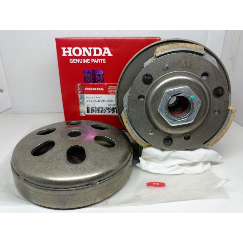 pully assy komplit KVB Honda vario 110 karbu/vario techino 110  karbu original