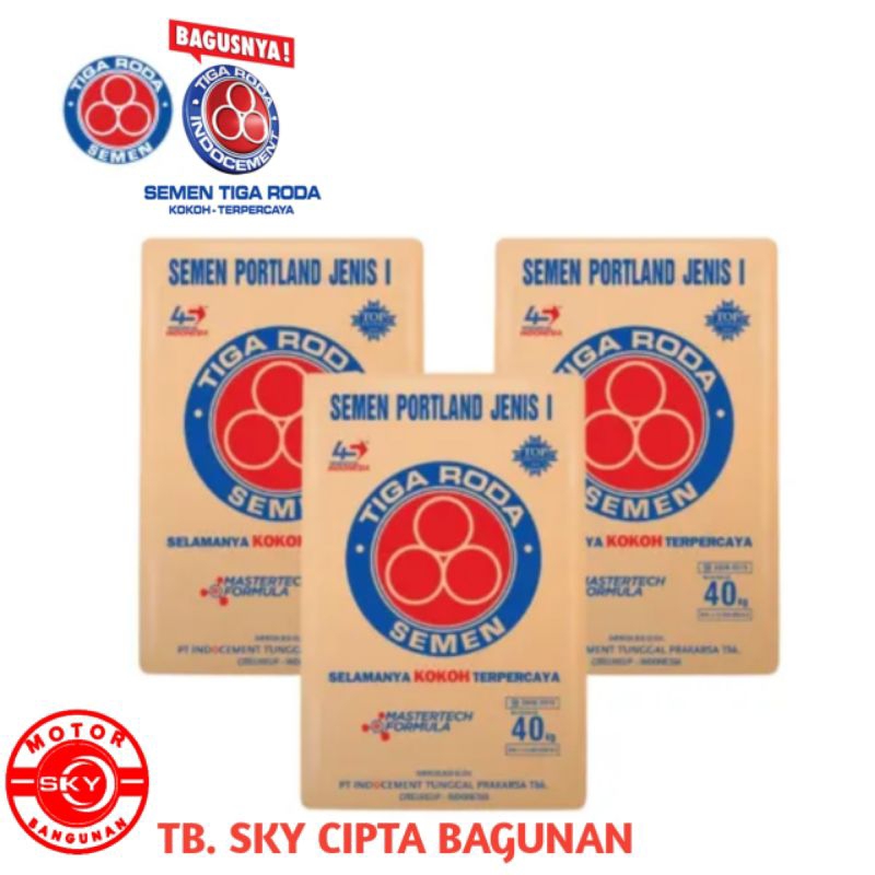 semen tiga roda 40kg