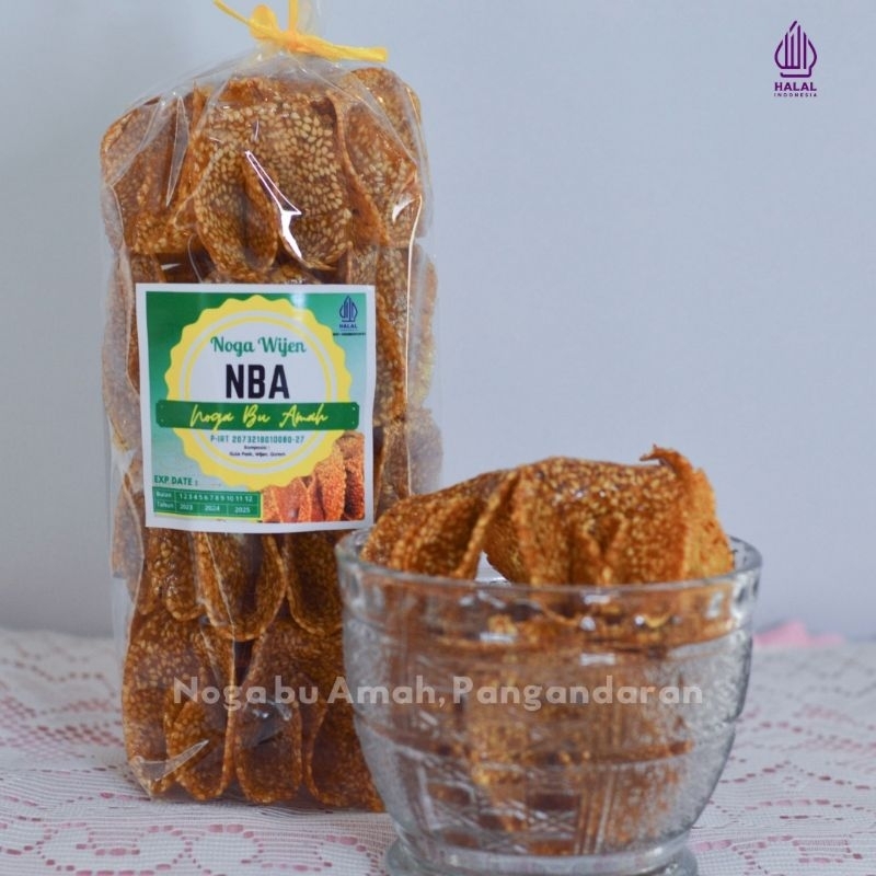 

Noga Wijen manis | cemilan khas Oleh-oleh pangandaran homemade NBA