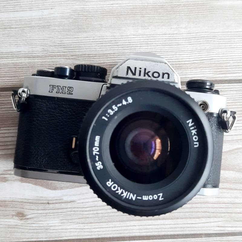 Kamera Analog Nikon FM2 Nikon FM 2 Kit Lensa