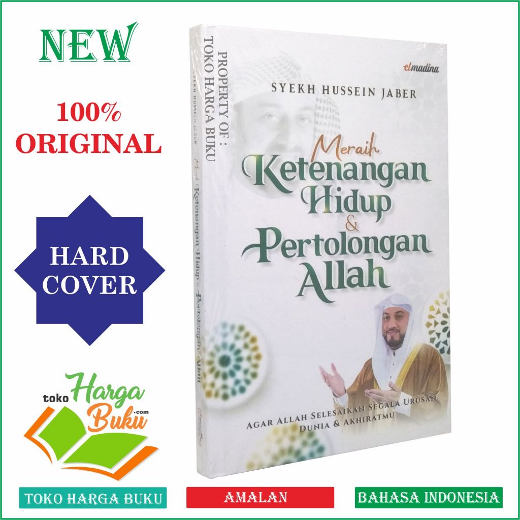 Foto Meraih Ketenangan Hidup dan Pertolongan Allah Karya Syekh Hussein Jaber Penerbit Elmadina
