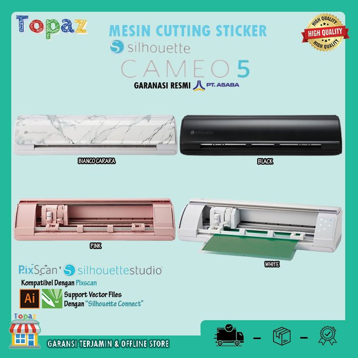 

Mesin Cutting Sticker Silhouette Auto Contour CAMEO 5 / Ukuran A3