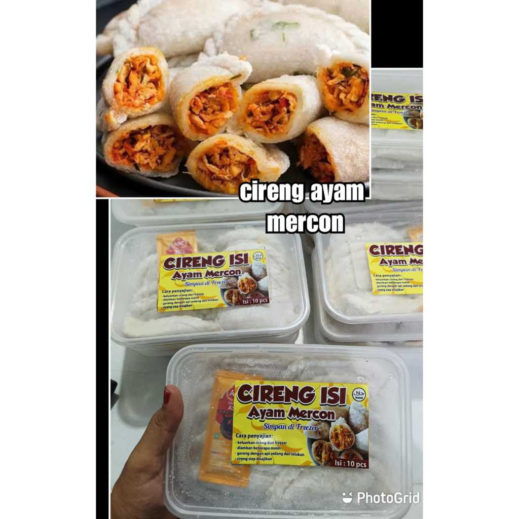 

cireng ayam mercon enak isi 10