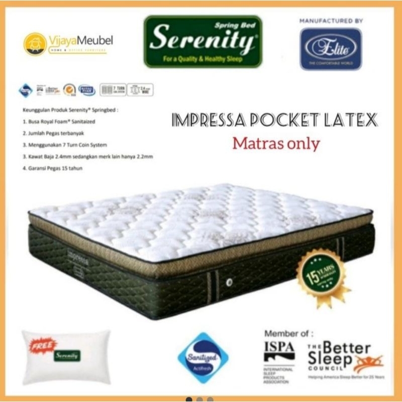 Kasur elite impressa 160x200