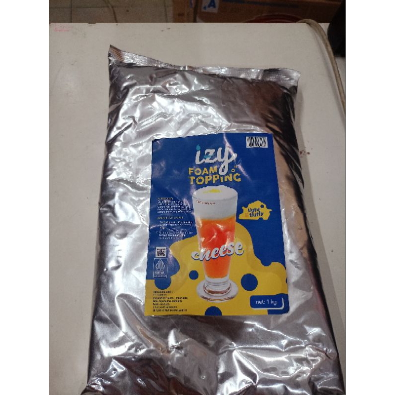 

Izy Cheese Foam Topping kemasan 1 kg