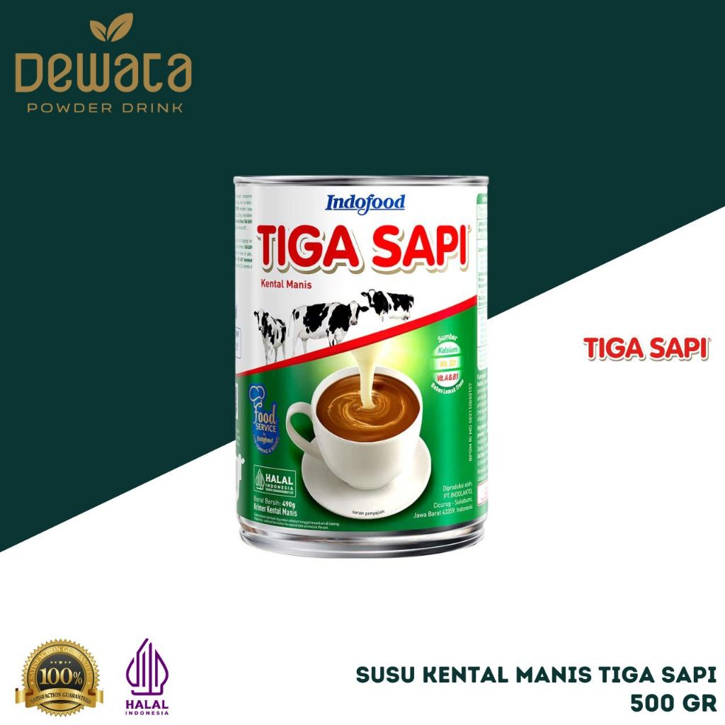 

Susu Kental Manis Tiga Sapi 490 gr