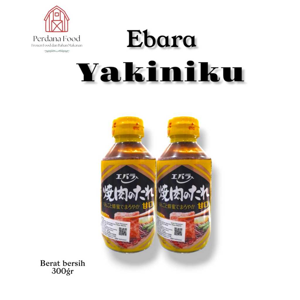 

Ebara Yakiniku No Tare Mild 300gr/ Ebara Saus Yakiniku Rasa Manis/ Yakiniku No Tare