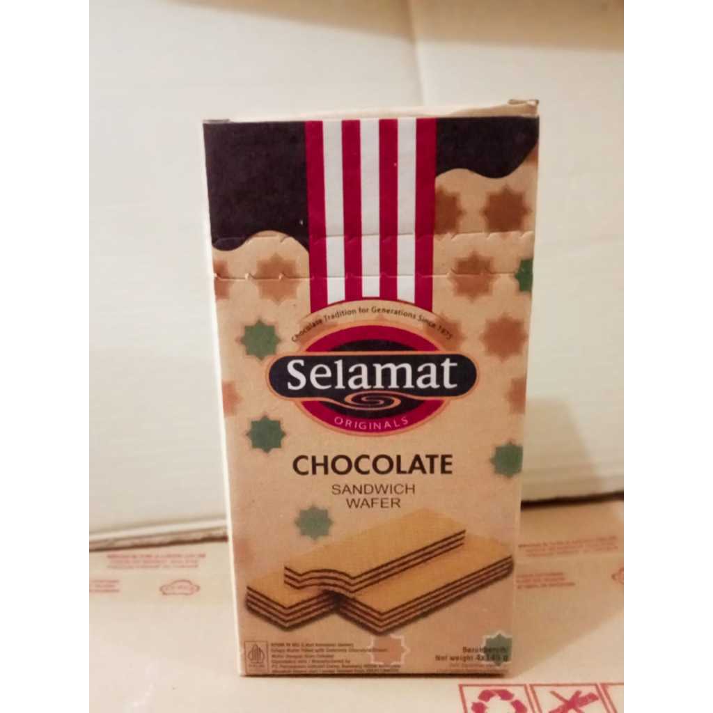 

selamat wafer (145gr x 4) hampers gift