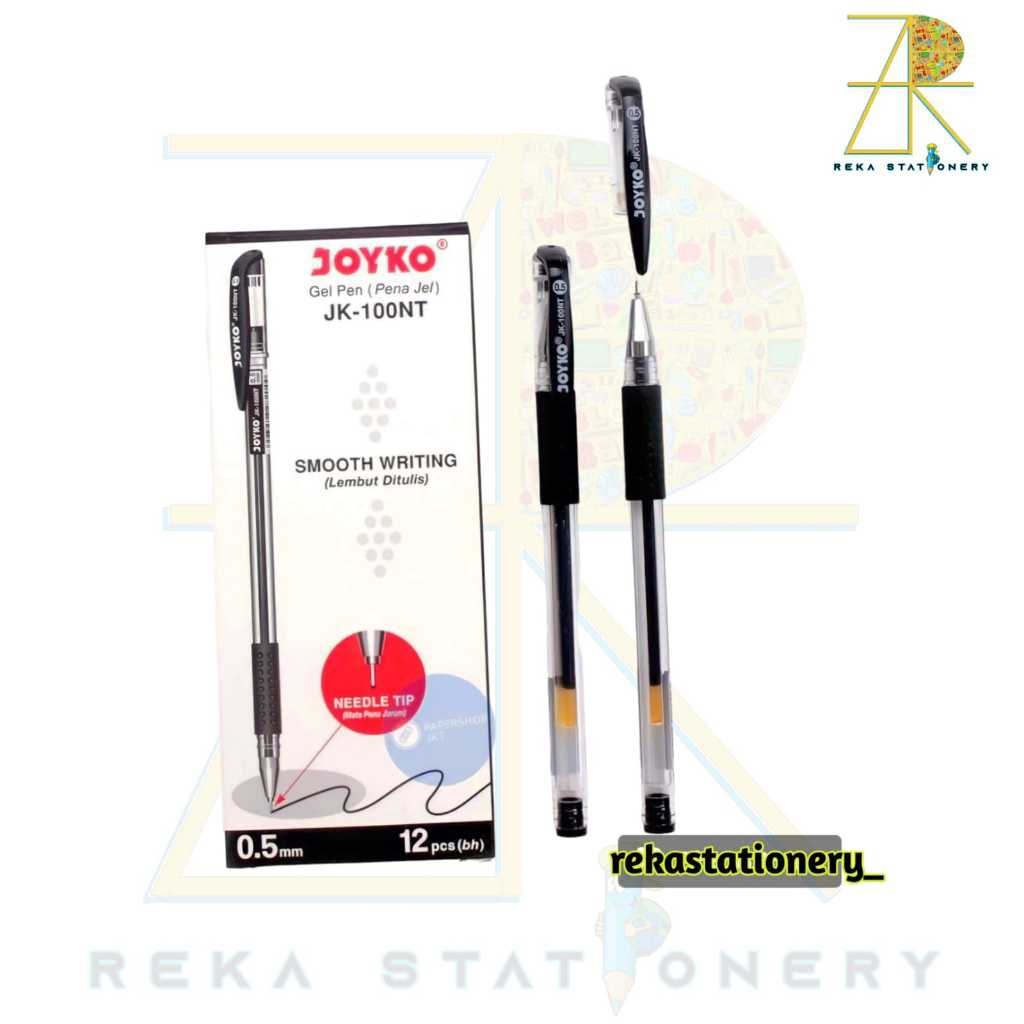 

Gel Pen Pulpen Pena Joyko JK-100 - JK-100NT 0.5 mm