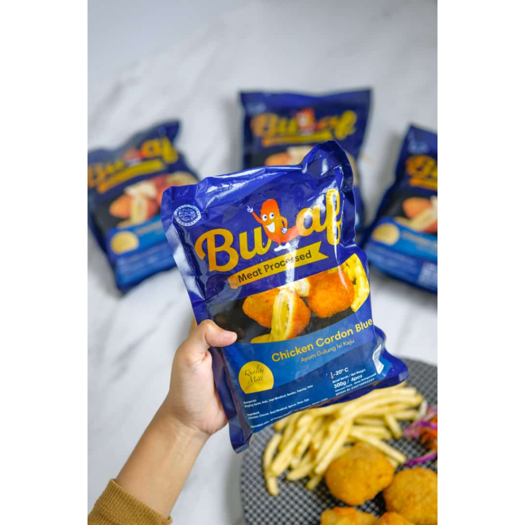 

Bulaf Cordon Blue 300gr tanpa pengawet & MSG