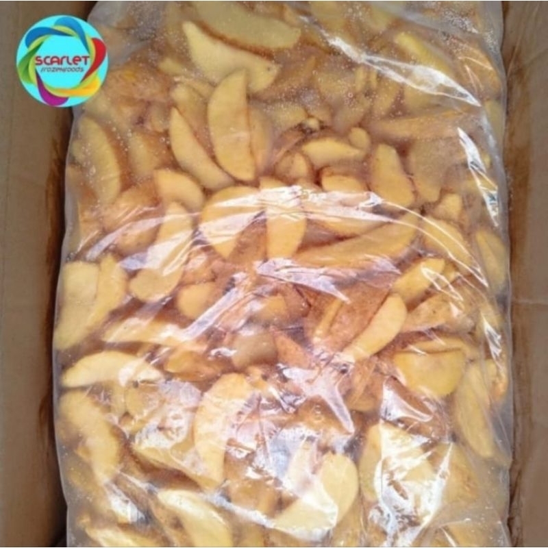 

Potato Wedges Kentang Goreng Wedges Plain French Fries 2,5kg