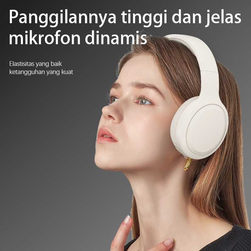 Terbaru Jovitech Headphone Bluetooth 5.3 Wireless Headset With Microphone Hifi Sound Quality