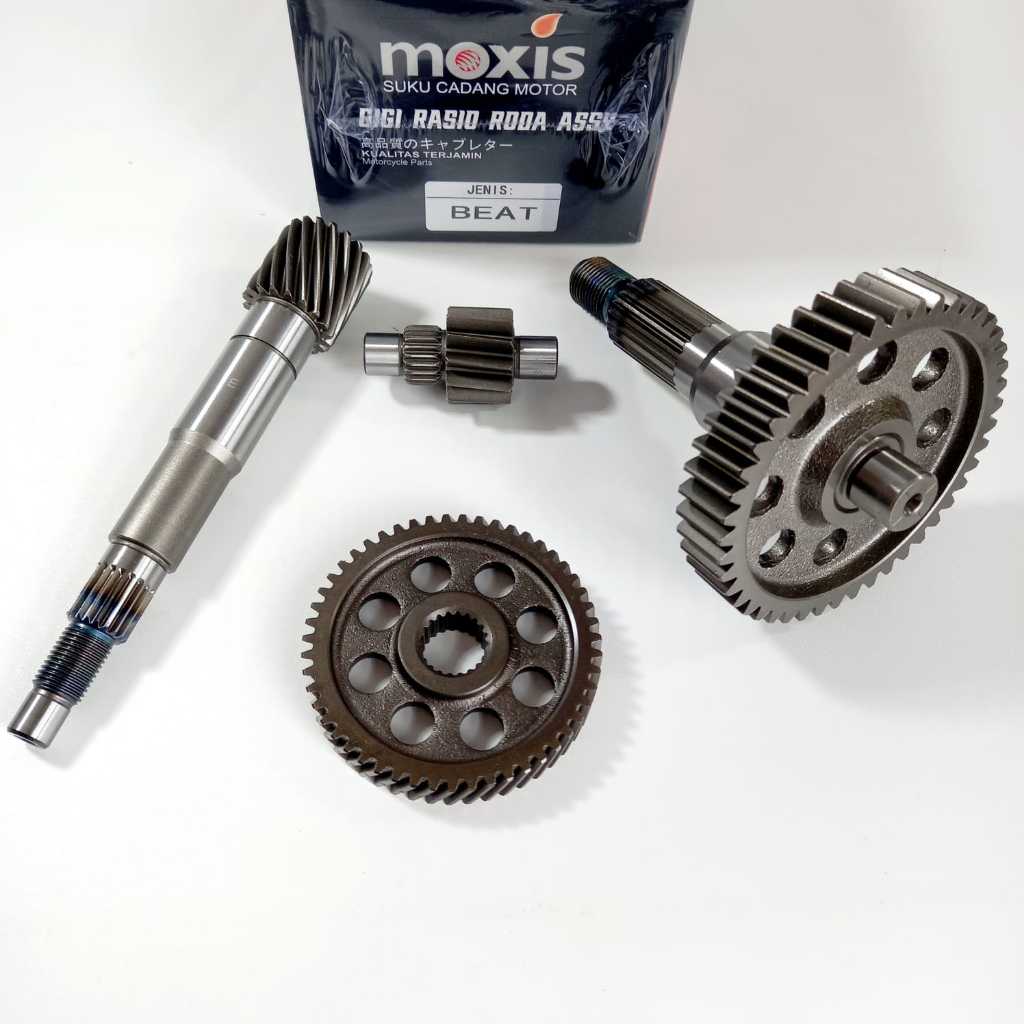 GIGI RASIO BEAT KARBU GARDAN 1 SET/4 PCS GIGI GARDAN BEAT SCOOPY VARIO SPACY KARBU