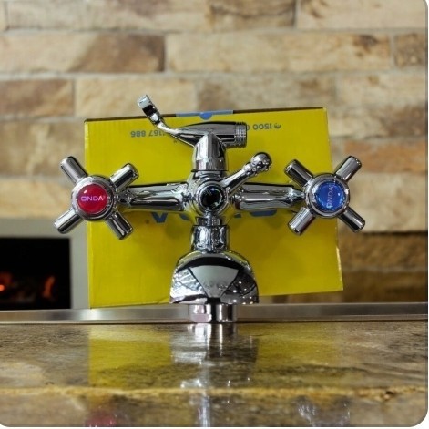 Onda Kran Shower Mixer Air Panas Dingin K 404 CT 1/2" Onda / Kran Shower Mixer Onda / Kran Air Onda