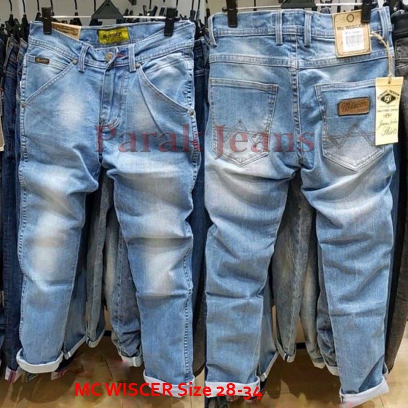Celana Panjang MC WISCER Original Slimfit Stretch - Jeans Pria Premium MC Wiscer Terlaris