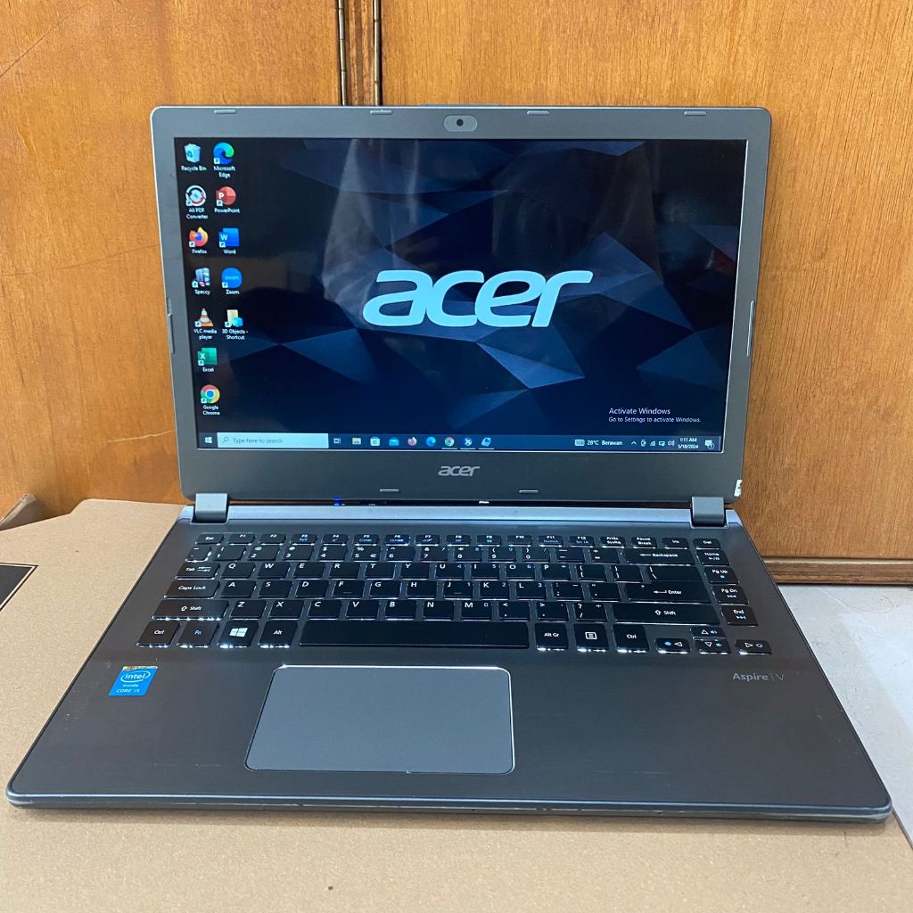 Laptop Acer V5-473, #Backlight, Lengkap, Grey,  Intel Core i5 - 4200U