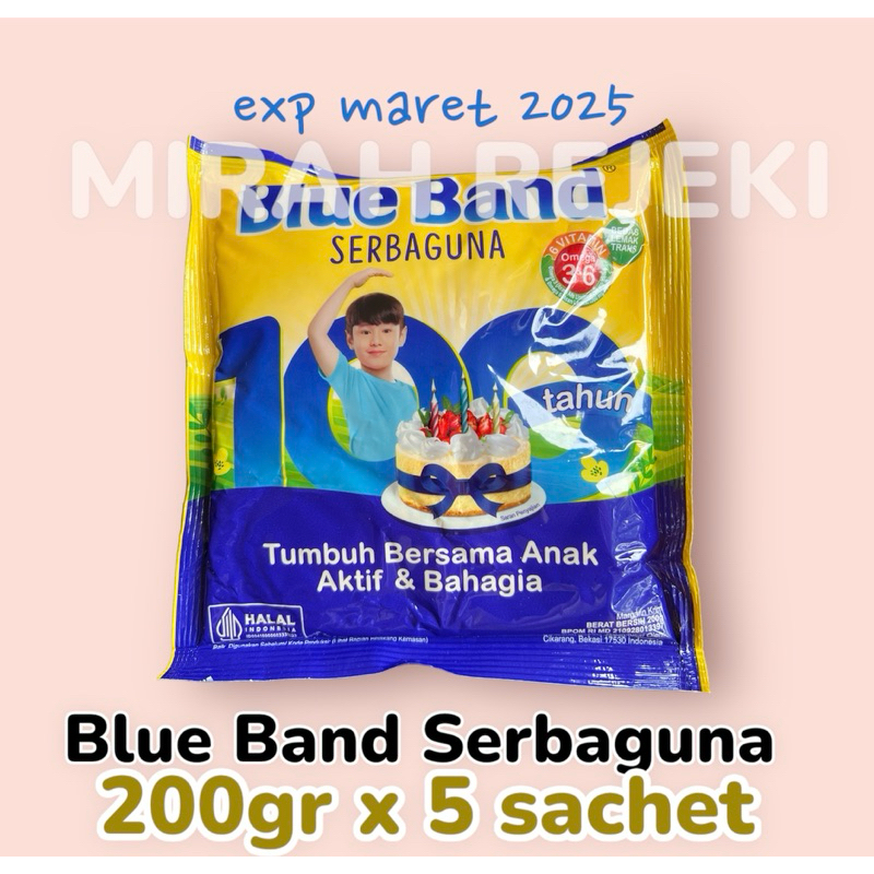

Blueband serbaguna 200gr x 5 sachet