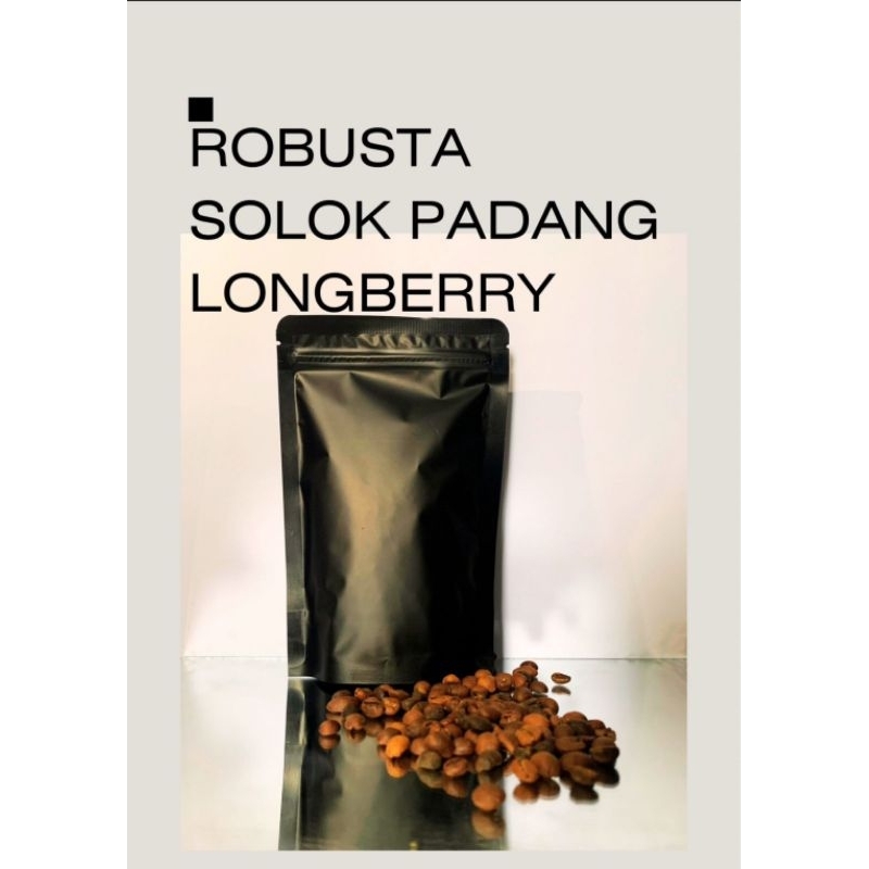 

Biji Kopi Robusta Solok Padang Longberry (100gr) - Medium Roast