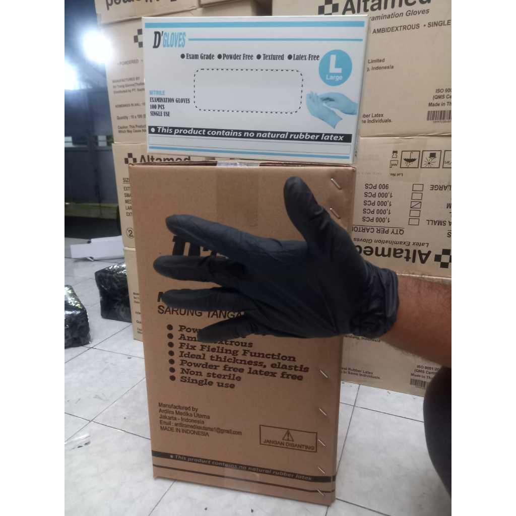 DGlove Nitrile Glove (1 Box)