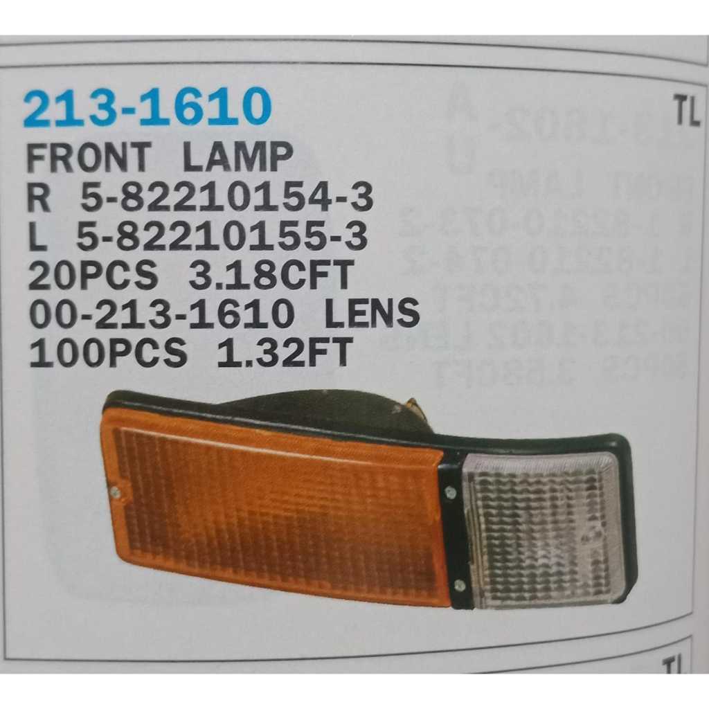 Lampu Front Signal Lamp Isuzu Minibus Elf  KS TLD56 Lampu Sen Isuzu Minibus Elf  KS TLD56