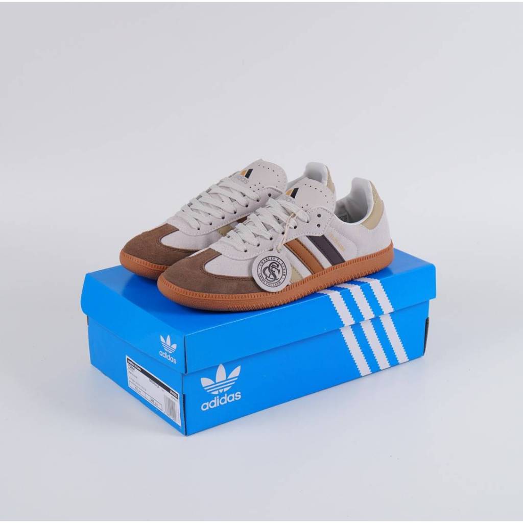 Sepatu Adidas Velo samba Chyling Shoes IF2864 Original BNIB Full Tag Barcode Bahan Leather Kulit Sue