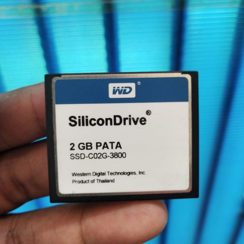 Memory CF Card WD Silicondrive 2GB Memori Compact Flash