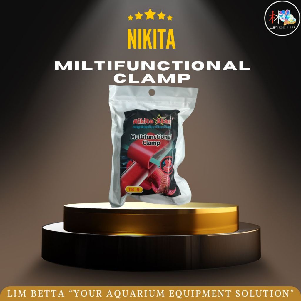 MULTIFUNCTIONAL CLAMP NIKITA STAR / CAPIT LAMPU T8-9 NIKITA STAR