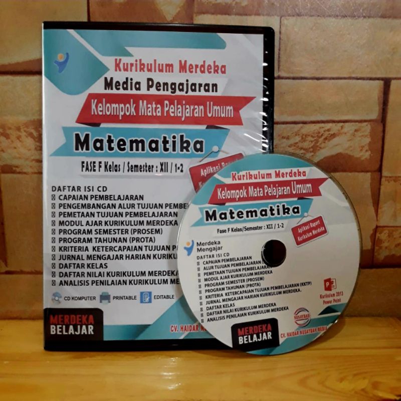 MODUL AJAR SMA MATEMATIKA KELAS 12 KURIKULUM MERDEKA
