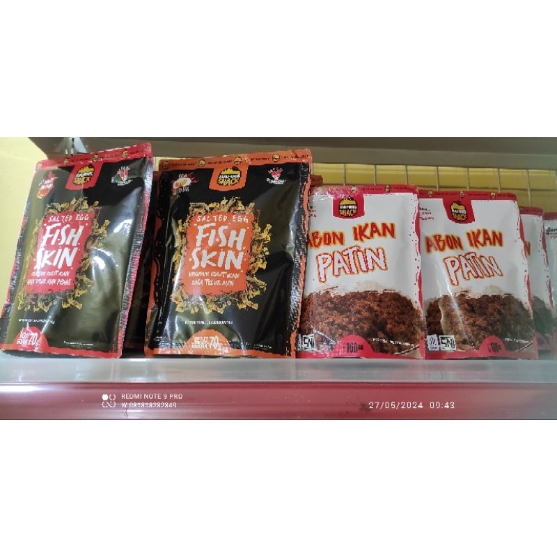 

Rafik Snack Fish Skin Krupuk Kulit Ikan