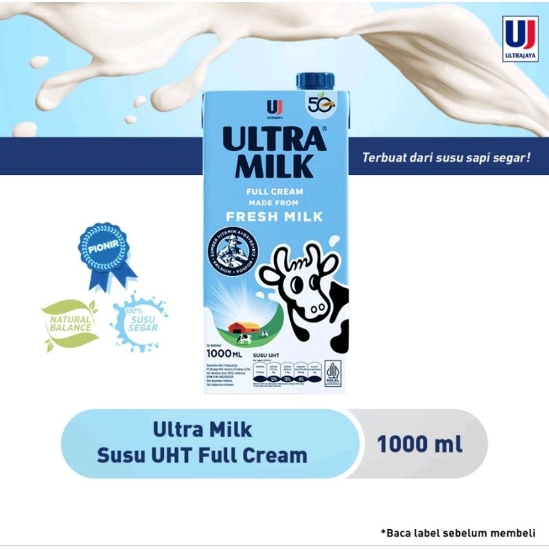 

SUSU UHT ULTRA MILK VANILLA 1 LITER