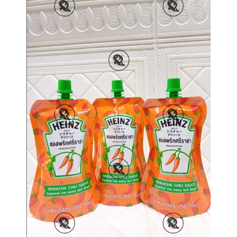 HEINZ SAUCE SAMBAL SRIRACHA (HALAL) CHILI SAUCE 250GR//ORI THAILAND