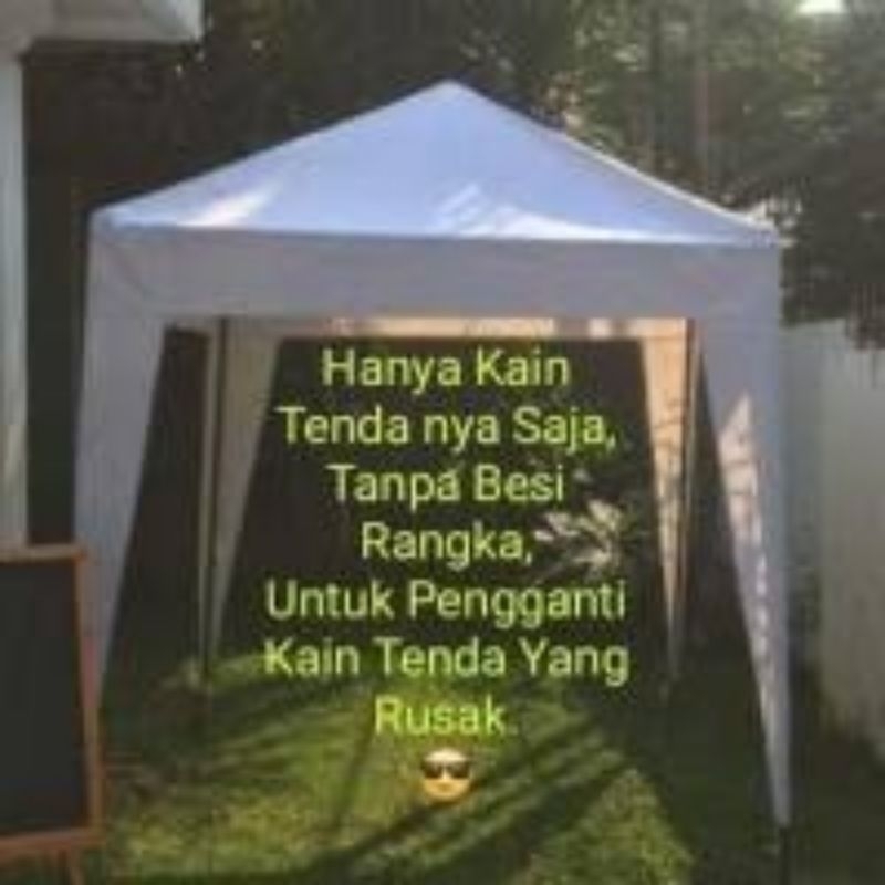 atap tenda cafe 2x2 cover kain terpal tenda stand bazar murah