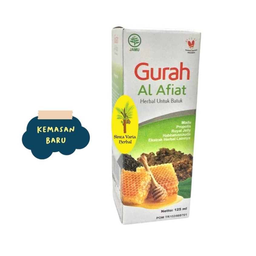 Gurah Al Afiat,Syrup Madu Gurah AlAfiat,Gurah Syrup Al Afiat,sinusitis