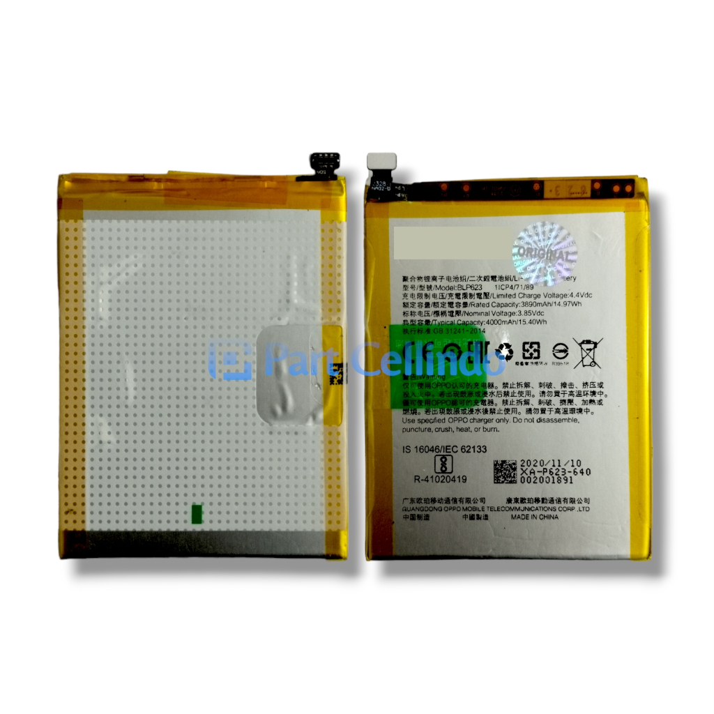 BATERAI BATRE OPPO BLP623 F3 PLUS ORIGINAL